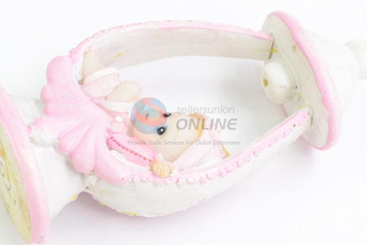 Pink cute daily use baby resin crafts