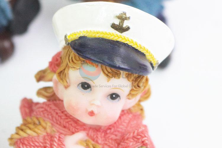 Factory price wholesale naval style resin decoration set
