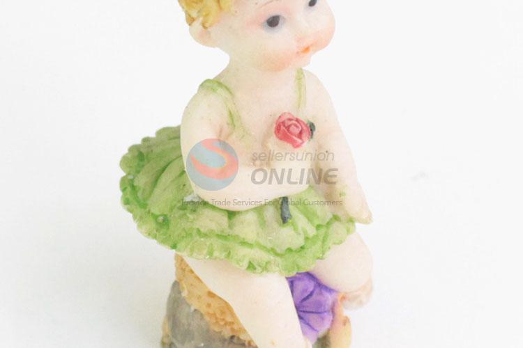 Best cute low price resin decoration