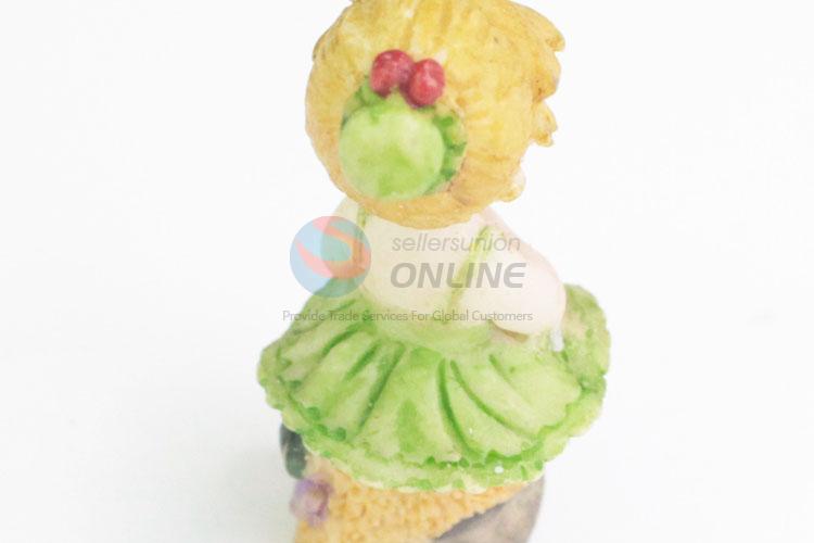 Best cute low price resin decoration