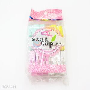 12 Pcs/Set Simple Style Plastic Beach Towel Clips
