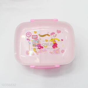 Factory Outlet Cartoon Pattern Plastic Layered Lunch Box
