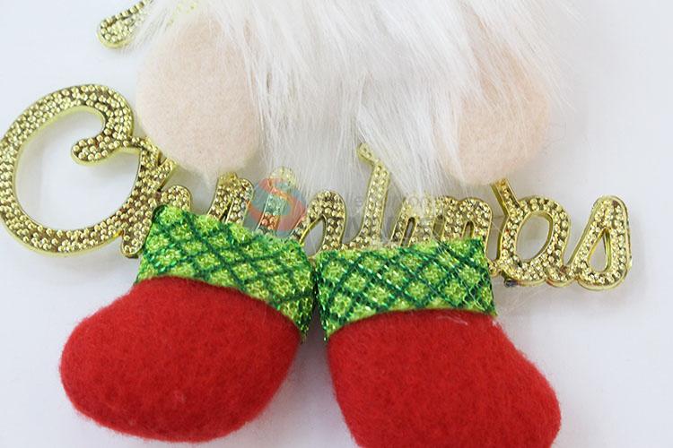 Cute hang ornament mini Santa for Christmas decoration