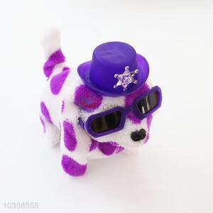 Stuffed animal doll small music dog plush toy