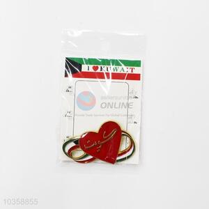 Lovely Heart Shaped Metal Lapel Pin Badge Lapel Pin