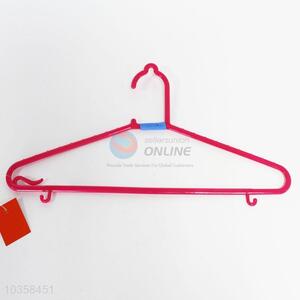 High quality plastic red clothes rack