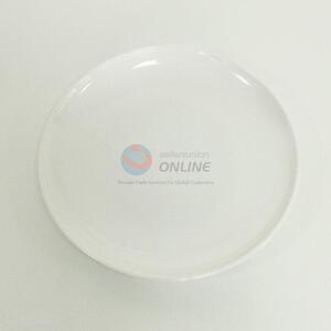 White Round Melamine Plate with Low Price