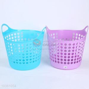 Hollow-out washing plastic storage basket