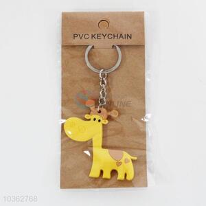 Wholesale PVC Giraffe Key Chain