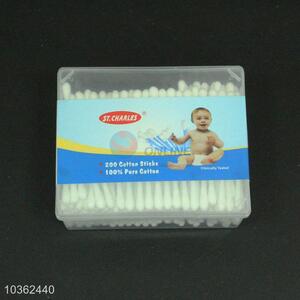 Cheap high quality 200pcs cotton swabs