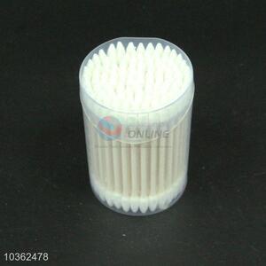 China factory price 100pcs wooden handle cotton swabs