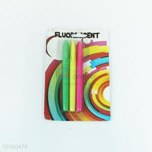 Promotional Gift 3pc Stationery Highlighter Pen, Fluorescent Marker