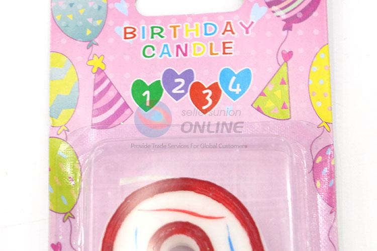 Delicate Numeral Candles/Number 9 Birthday Candle for Sale