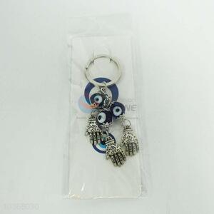 Factory promotion 3d eye metal key chain