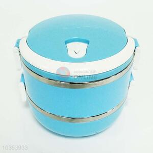 Useful cheap best blue&white lunch box