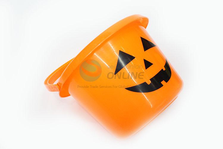 Pretty Pumpkin Bucket for Halloween