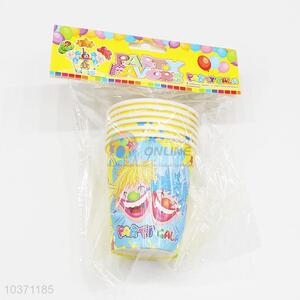 New style 6pcs birthday use paper cups