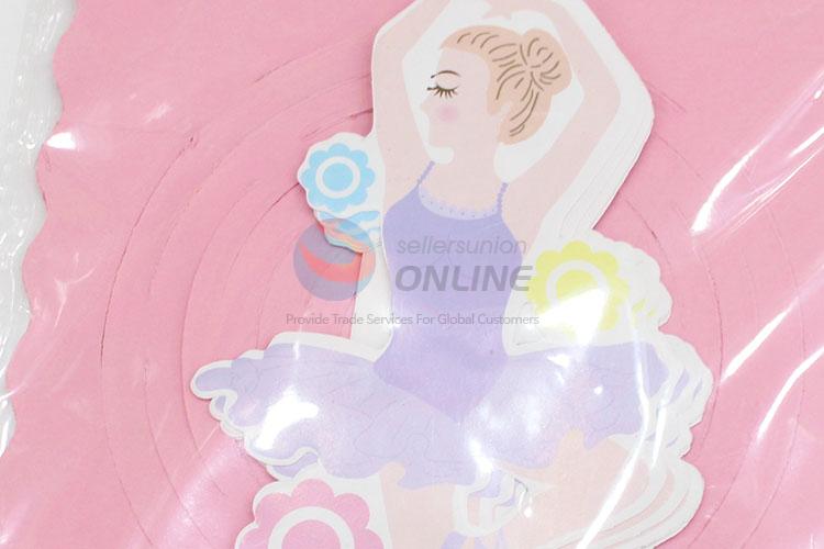 Normal best low price dancing girl party decoration