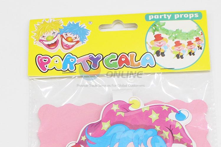 China factory price clown pattern party decoration