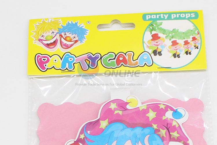 China factory price clown pattern party decoration