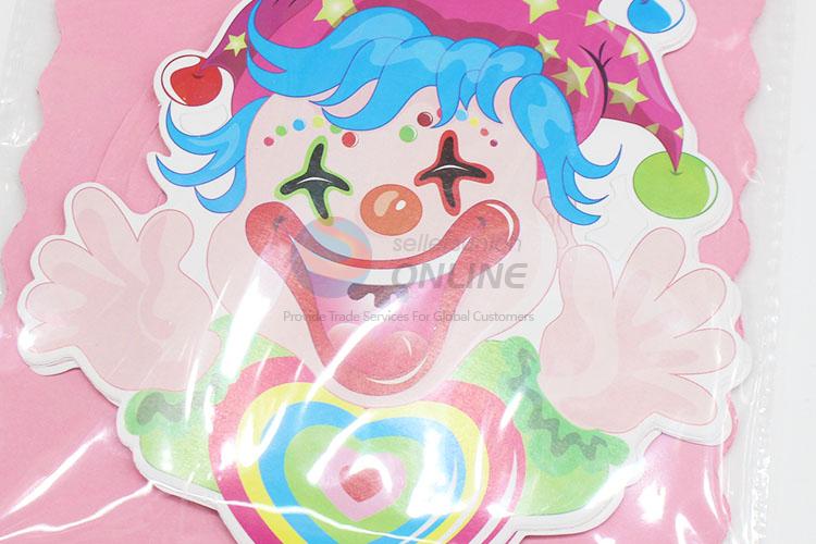 China factory price clown pattern party decoration