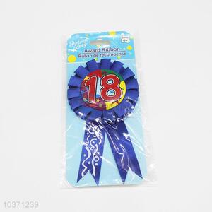 Low price new style party use tinplate badge