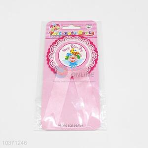 Good quality low price party use tinplate badge