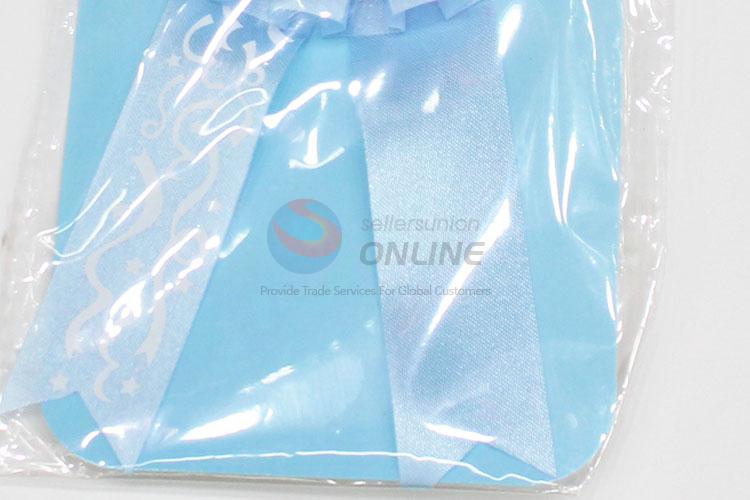 Popular style cheap blue party use tinplate badge