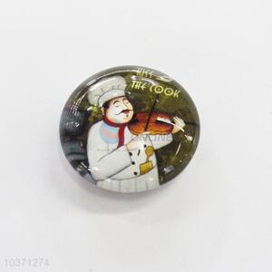 Cheap high sales fashion <em>cook</em> pattern fridge magnet