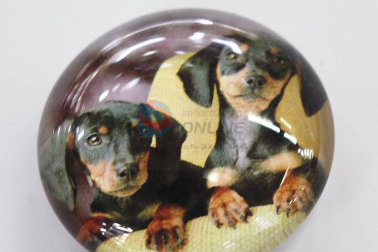 Cheap top quality dog pattern fridge magnet