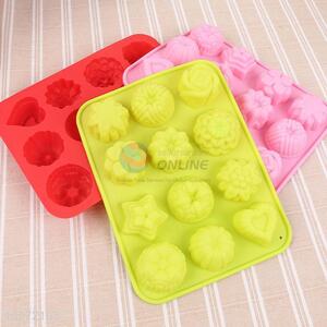 Low price flower shape chocolate/jelly/cake/biscuit mold