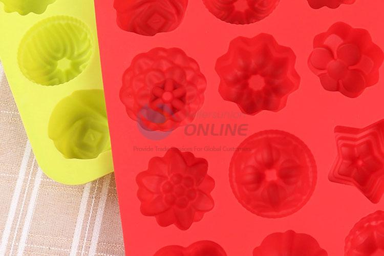 Low price flower shape chocolate/jelly/cake/biscuit mold