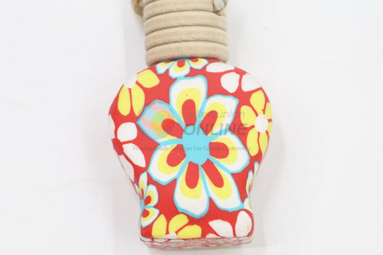 Mini Ceramic Bottle Hanging Car Perfume for Promotion