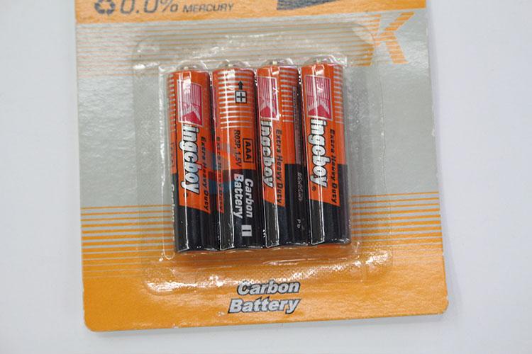 Promotional green dry AA carbon battery