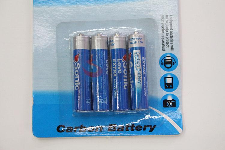 Good sale high quality green dry AAA carbon battery