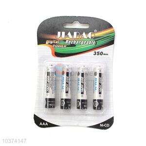 Factory direct 350mah AAA rechargeable battery 