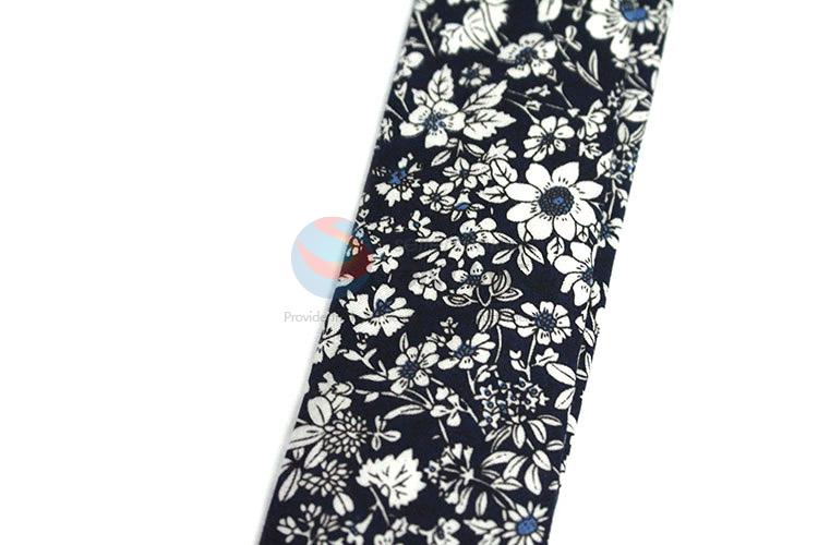 High sales flower printed necktie for gentlemen