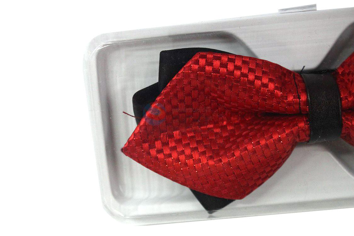 Low price new arrival printed bow tie for men