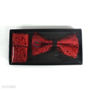 Competitive price hot selling printed bow tie for men