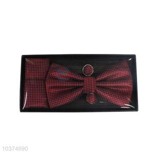 Wholesale promotional custom printed bow tie for men