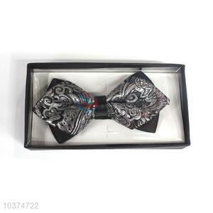 Wholesale custom low price printed bow tie for men