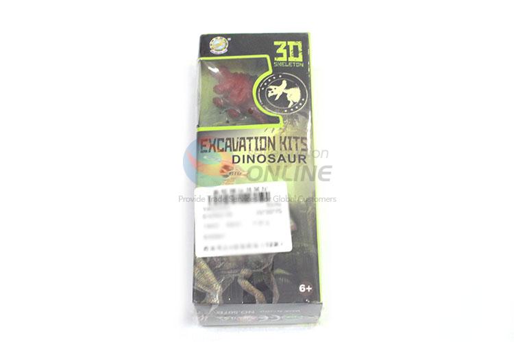 High Quality Jurassic 3D Excavation Kits+Simulation Dinosaur for Sale