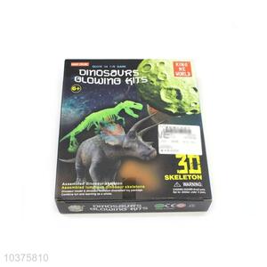 Promotional Wholesale 3D Skeleton Dinosaur Glowing Kits for Sale