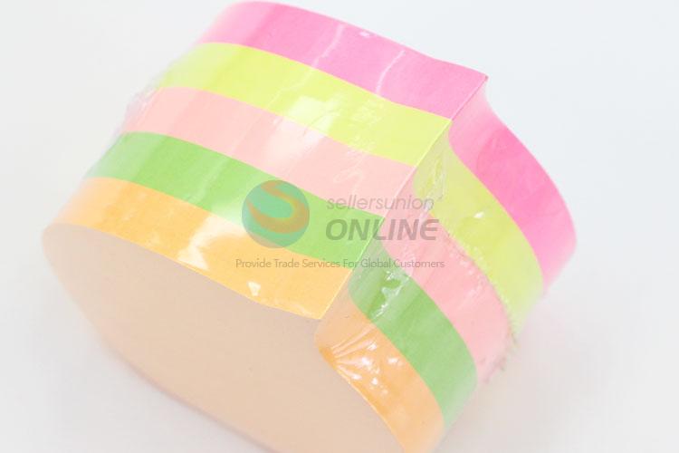 200pcs Colorful Fluorescent Sticky Notes Set