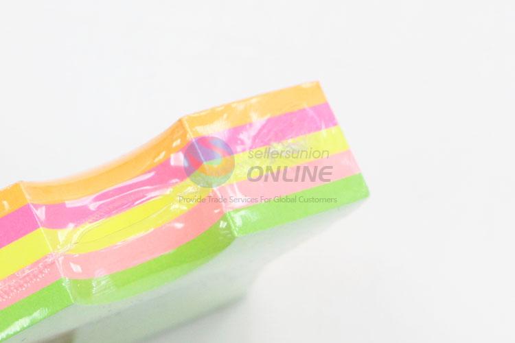 400pcs Colorful Fluorescent Sticky Notes Set