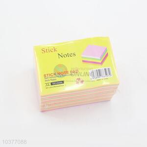 300pcs Colorful Fluorescent Sticky Notes Set