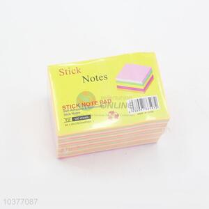 200pcs Colorful Fluorescent Sticky Notes Set