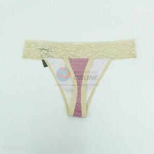 Sex women cotton underpants with lace
