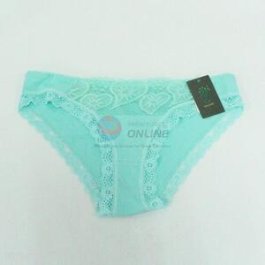 Women cotton lace design underpants,35*21cm