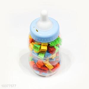 Superior Quality <em>Milk</em> <em>Bottle</em> 135pcs Colorful Building Blocks Toys for Kids